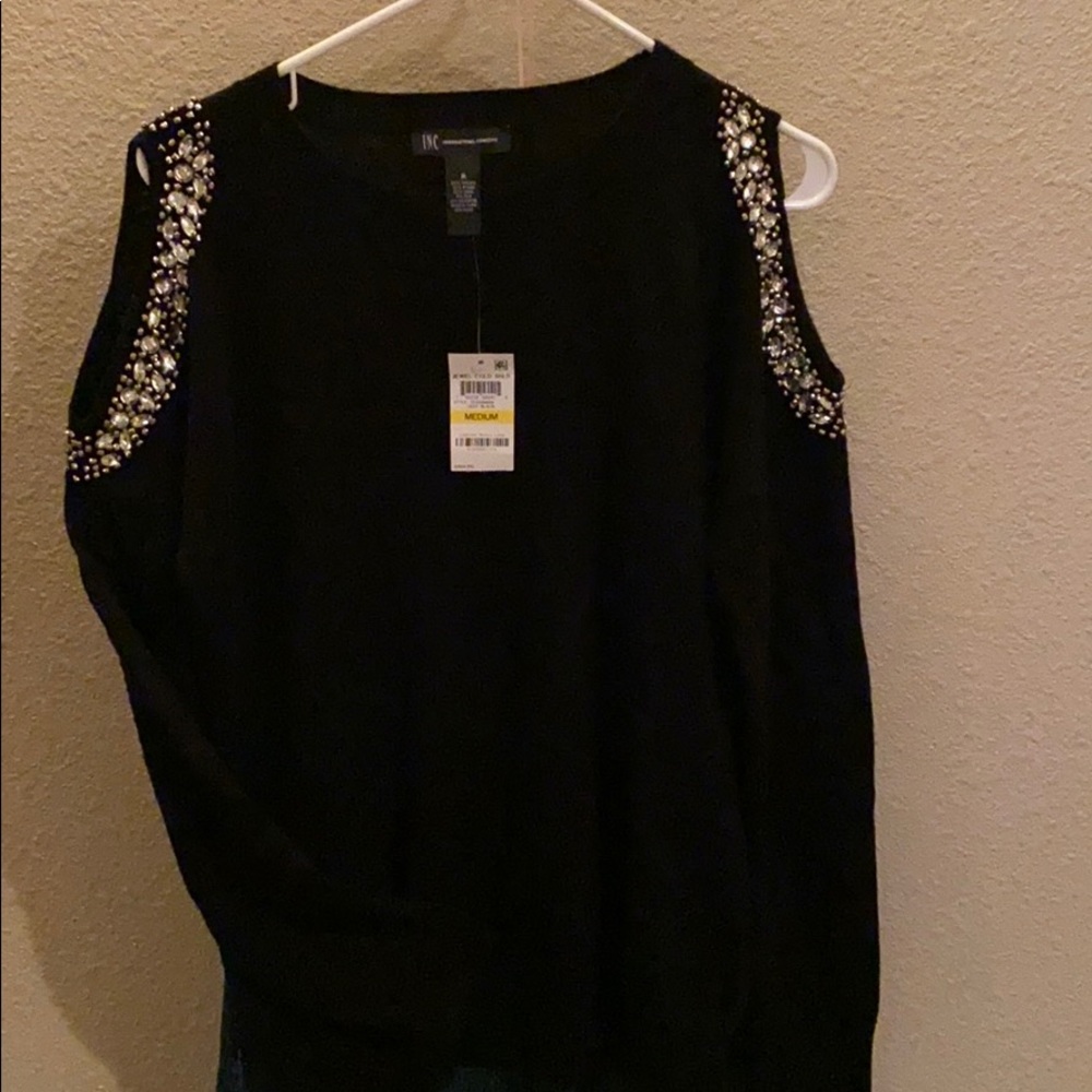 INC Embellished sweater